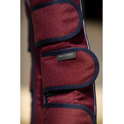 Gueteras de transporte Equithème Tyrex 1200D Reforzadas Burdeos