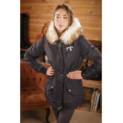 Parka Pénélope Mega Lyon Negro