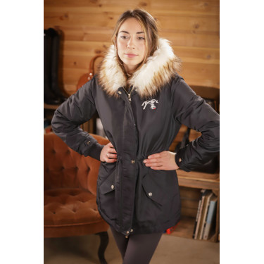 Parka Pénélope Mega Lyon Negro