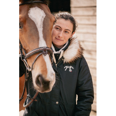 Parka Pénélope Mega Lyon Negro