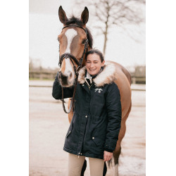 Parka Pénélope Mega Lyon Negro