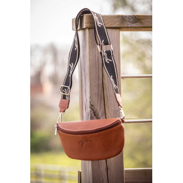 Riñonera PENELOPE Smile Coñac Marrón