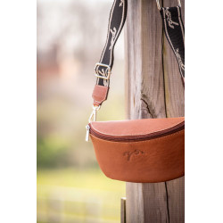 Riñonera PENELOPE Smile Coñac Marrón