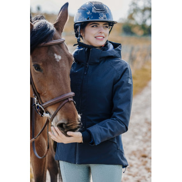 Parka Equithème Originals Maguy Marino Azul marino Parka Equithème Originals Maguy Marino Azul marino