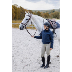 Cazadora corta Equithème Originals Alina Marino Azul marino