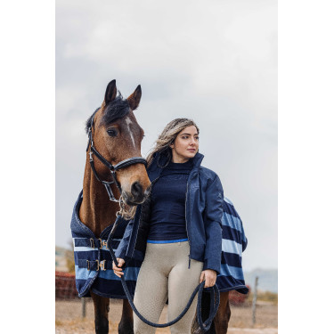 Cazadora corta Equithème Originals Alina Marino Azul marino