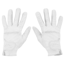 Guantes Te quiero Equithème Strass Blanco