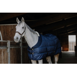 Manta de cuadra Equithème Confortech Marino Azul marino Manta de cuadra Equithème Confortech Marino Azul marino