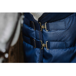 Manta de cuadra Equithème Confortech Marino Azul marino Manta de cuadra Equithème Confortech Marino Azul marino