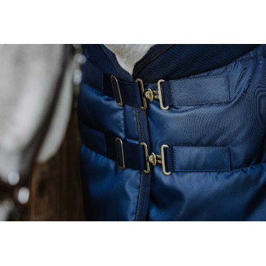 Manta de cuadra Equithème Confortech Marino Azul marino Manta de cuadra Equithème Confortech Marino Azul marino