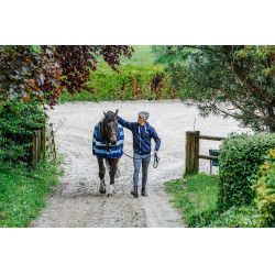 Camisa polar Equithème Confortech Marino Azul marino