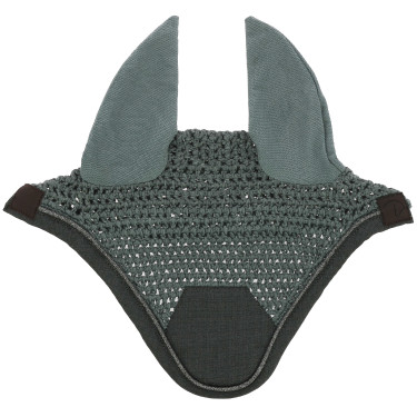 Bonete espantamoscas Equithème Chic Gris