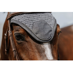 Bonete espantamoscas Equithème Chic Gris