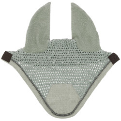 Bonete espantamoscas Equithème Chic Gris claro
