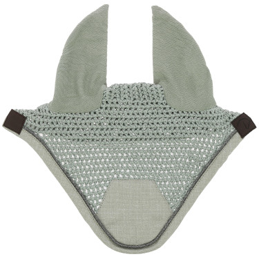 Bonete espantamoscas Equithème Chic Gris claro