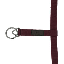 Cabezada de nylon Equithème 3D Mesh Burdeos