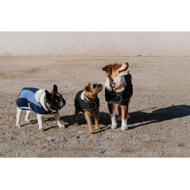 Manta para perro Equithème New Market Marino Azul marino Manta para perro Equithème New Market Marino Azul marino