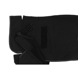 Capa para perro Equithème Softshell Negro