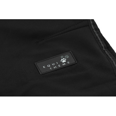 Capa para perro Equithème Softshell Negro
