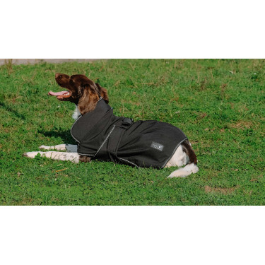 Capa para perro Equithème Softshell Negro