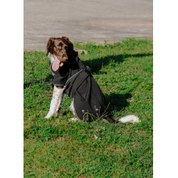 Capa para perro Equithème Softshell Negro