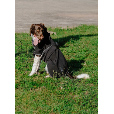 Capa para perro Equithème Softshell Negro
