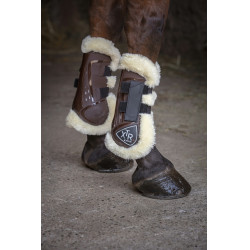 Protectores de tendón Norton XTR de borreguillo sintético