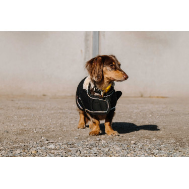 Cobija para perro Te quiero Equithème Negro Cobija para perro Te quiero Equithème Negro