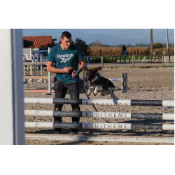 Cobija para perro Te quiero Equithème Negro Cobija para perro Te quiero Equithème Negro