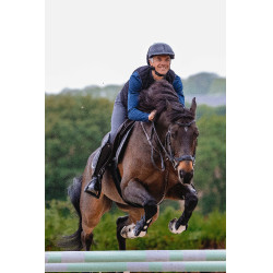 Chaleco calefactable Equithème Charlie Negro