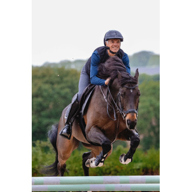 Chaleco calefactable Equithème Charlie Negro