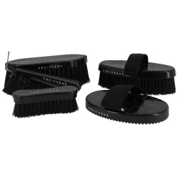 Limpia cascos Equithème Teenage Negro