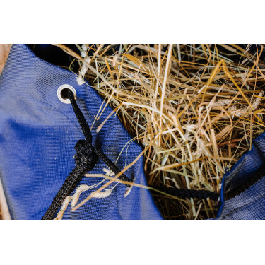 Bolsa de red para heno HIPPOTONIC - 9 agujeros Marino Azul marino