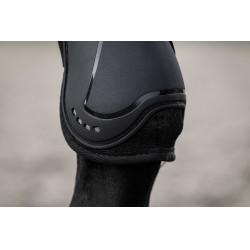Protectores de tendón y menudillo Je t'aime EQUITHÈME Negro Protectores de tendón y menudillo Je t'aime EQUITHÈME Negro