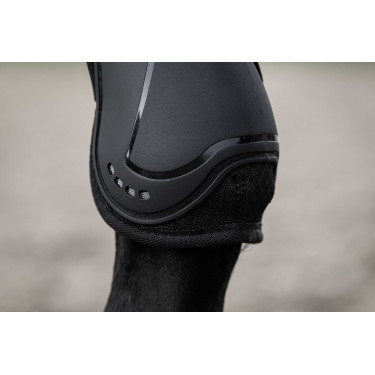 Protectores de tendón y menudillo Je t'aime EQUITHÈME Negro Protectores de tendón y menudillo Je t'aime EQUITHÈME Negro