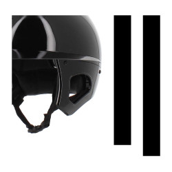 Casco PENELOPE visera larga Negro brillante Casco PENELOPE visera larga Negro brillante