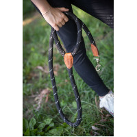 Correa para perros PENELOPE - Billie Negro / lurex