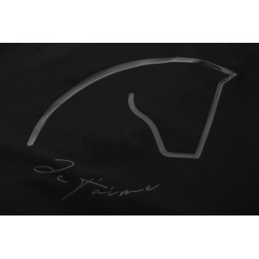 Chaqueta repelente al agua Je t'aime EQUITHÈME - Dakota Negro Chaqueta repelente al agua Je t'aime EQUITHÈME - Dakota Negro