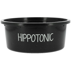 Cuenco de establo 5L Hippotonic Glitter Negro