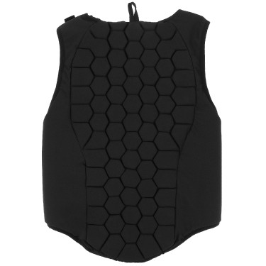 Dorsal Equithème Hexaflex infantil Negro Dorsal Equithème Hexaflex infantil Negro