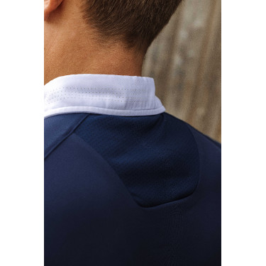 Polo EQUITHÈME - Víctor Marino Azul marino