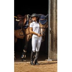 Polo Equithème Riyadh Blanco