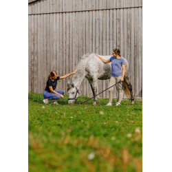Camiseta Je t'aime EQUITHÈME - Rosalie Púrpura Violeta Camiseta Je t'aime EQUITHÈME - Rosalie Púrpura Violeta