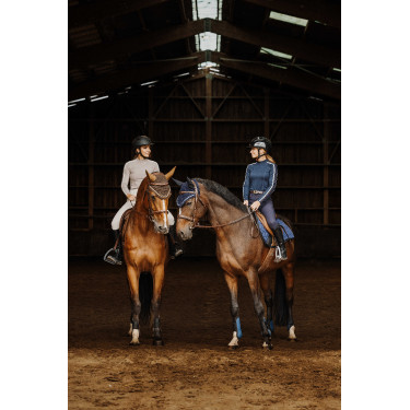 Camiseta EQUITHÈME Originals - Mélodie Marino Azul marino