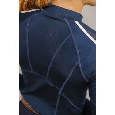 Camiseta EQUITHÈME Originals - Mélodie Marino Azul marino