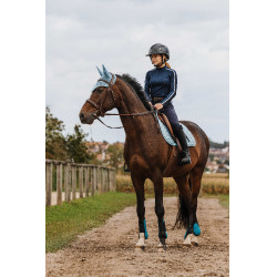 Camiseta EQUITHÈME Originals - Mélodie Marino Azul marino
