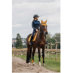 Camiseta EQUITHÈME Originals - Mélodie Marino Azul marino