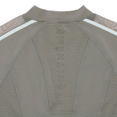 Camiseta EQUITHÈME Originals - Mélodie Gris pardo Marr&amp;oacute;n