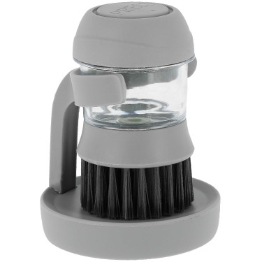 Cepillo aplicador de champú Hippotonic Gris