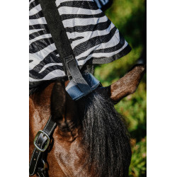 Camisa RIDING WORLD - Belly Mesh - Combo Negro / blanco estampado cebra Motifs